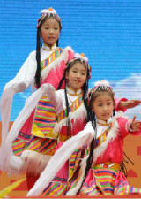 藏族舞教学